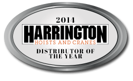 Mid-South Industrial Services Company has been awarded Harrington Hoist Distributor of the Year