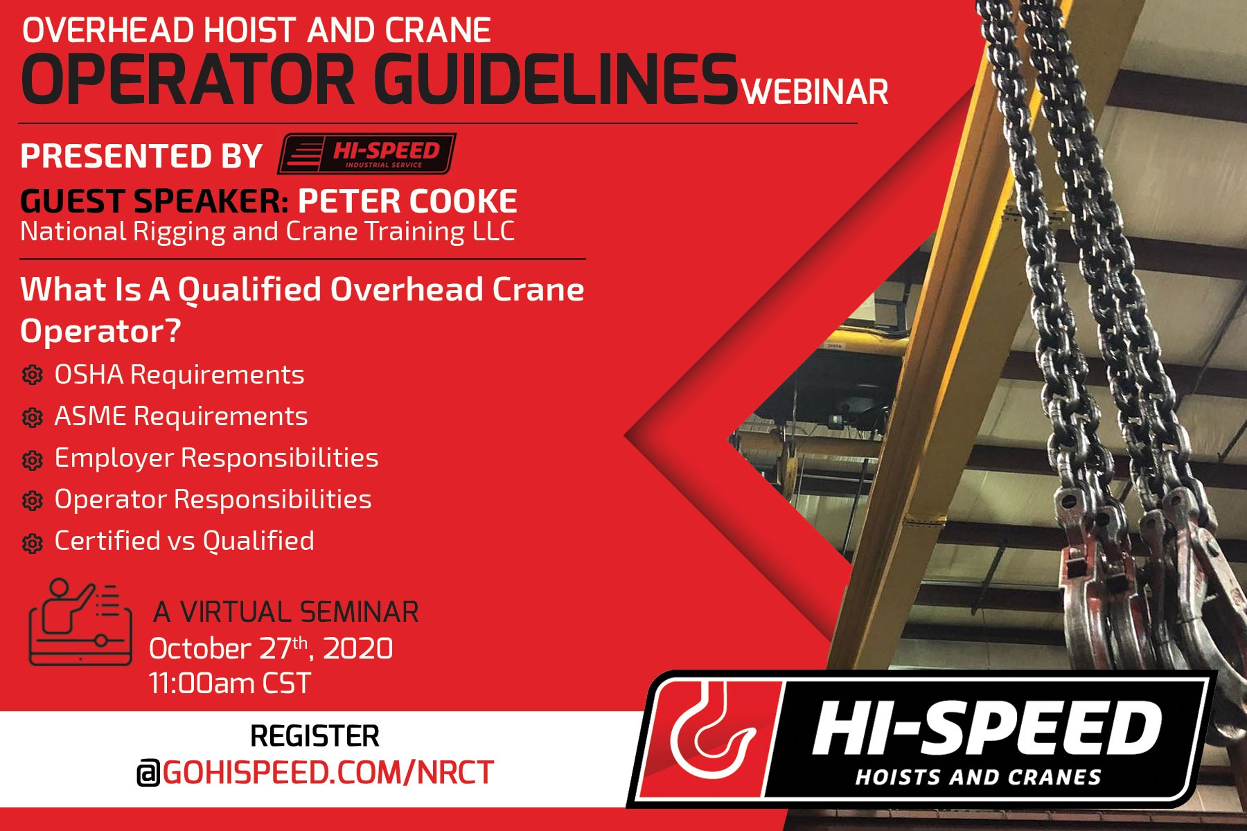 What Is a qualified overhead crane operator? HiSpeed Industrial Service